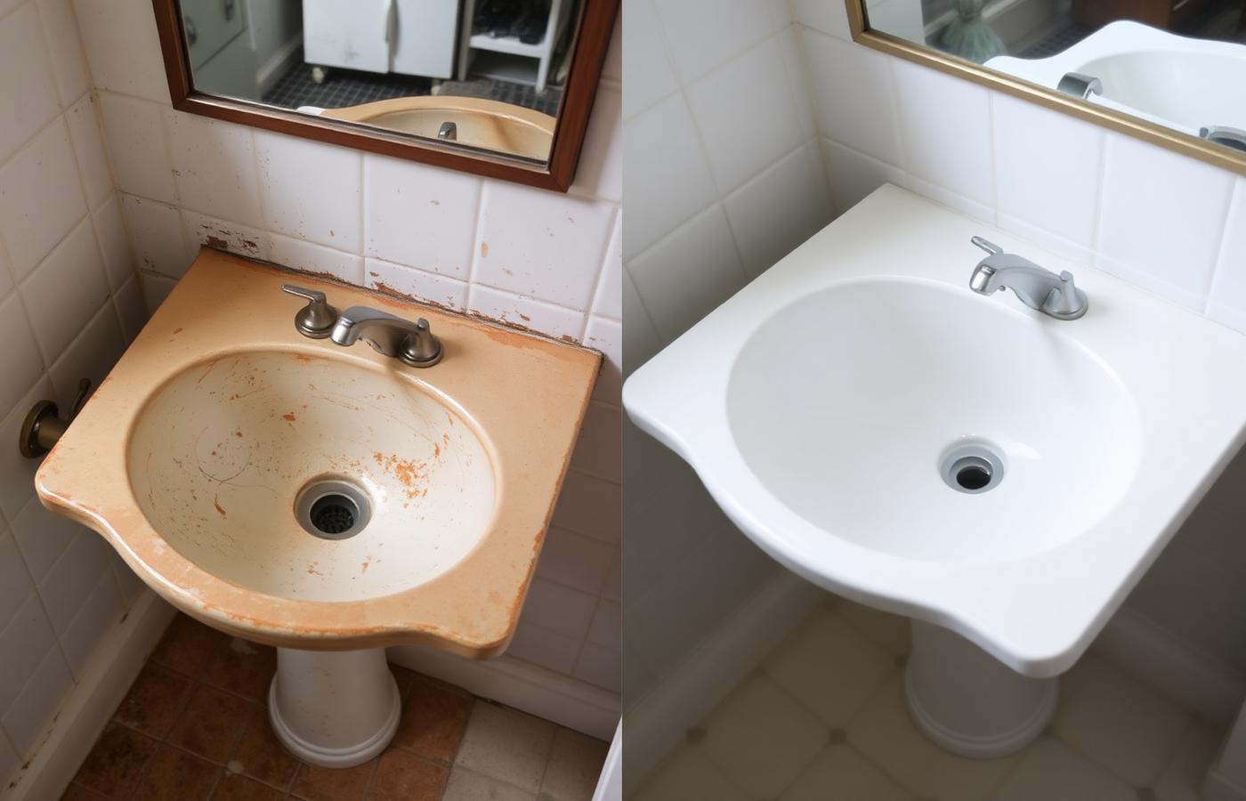 Before and after: Pedestal Basin Renewal